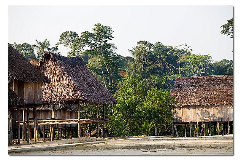 Matsés Indian Village in Peru