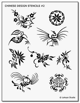 Chinese Tattoo Stencil Designs