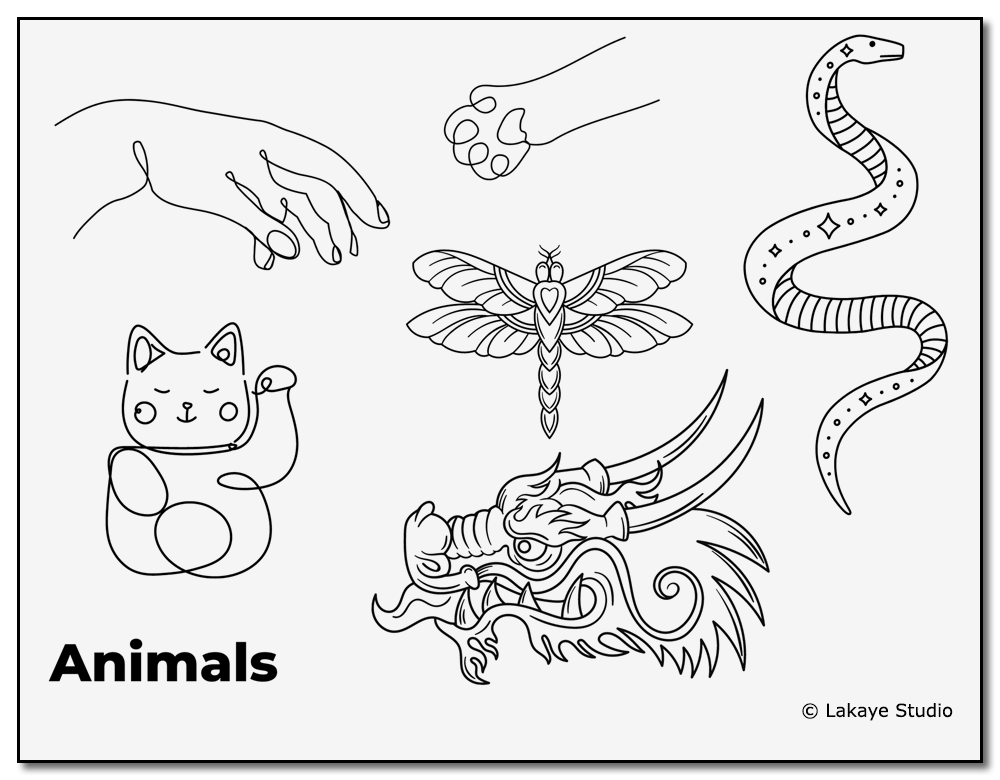 Download Our Free Temporary Tattoo Stencils