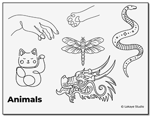 Free Stencil Designs: Animals